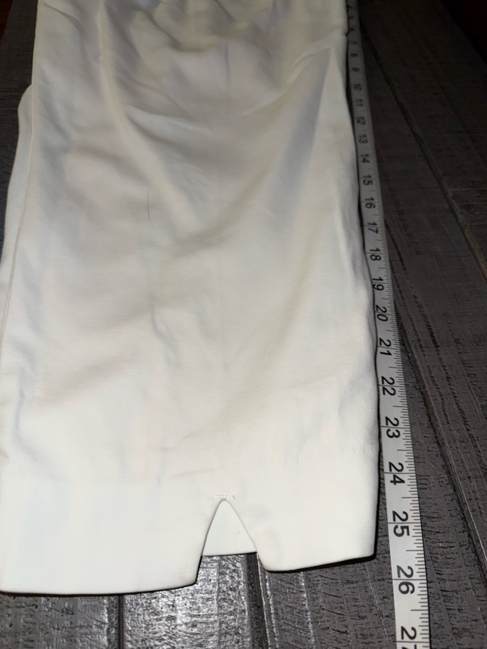 J. Jill Essentials Women’s Cream Tailored Chinos Cotton Blend Pull On Size 22 - Picture 11 of 12